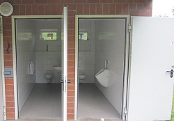 Die beiden Toiletten